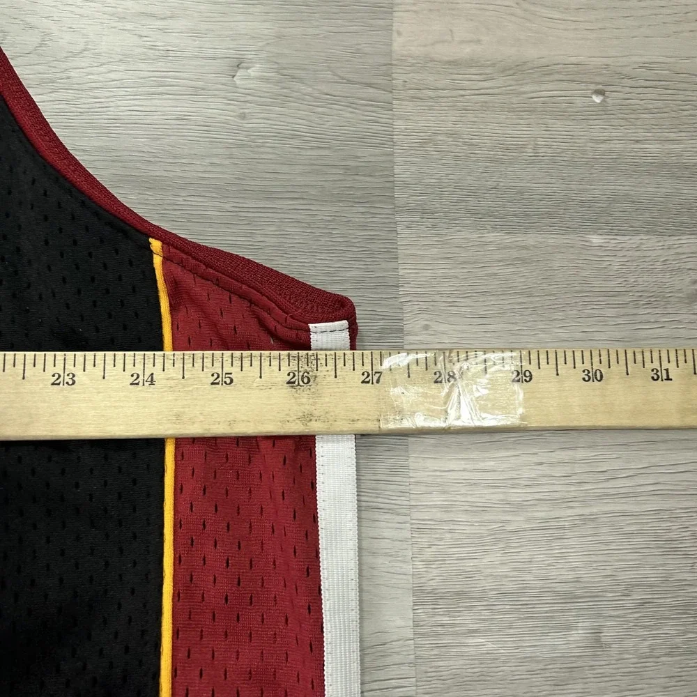 NEW Dwyane Wade 3 Miami Heat Jersey Mens 2XL‎ Black NBA Basketball Adidas